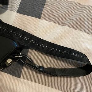 OFF WHITE LEATHER SIDEBAG